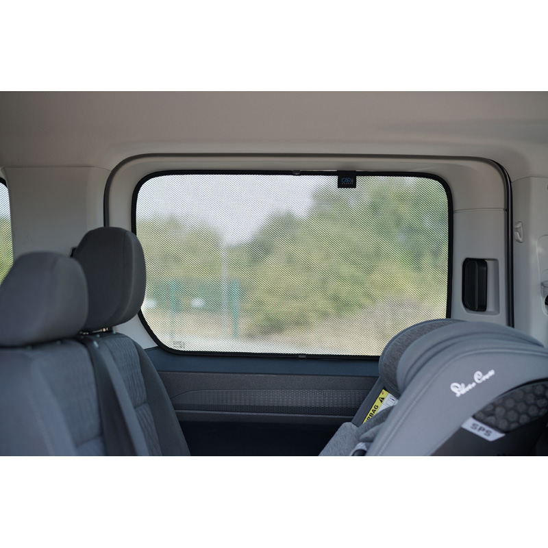 Set Car Shades (rear side doors)  Volkswagen Caddy V Maxi 2020- (2-pieces)