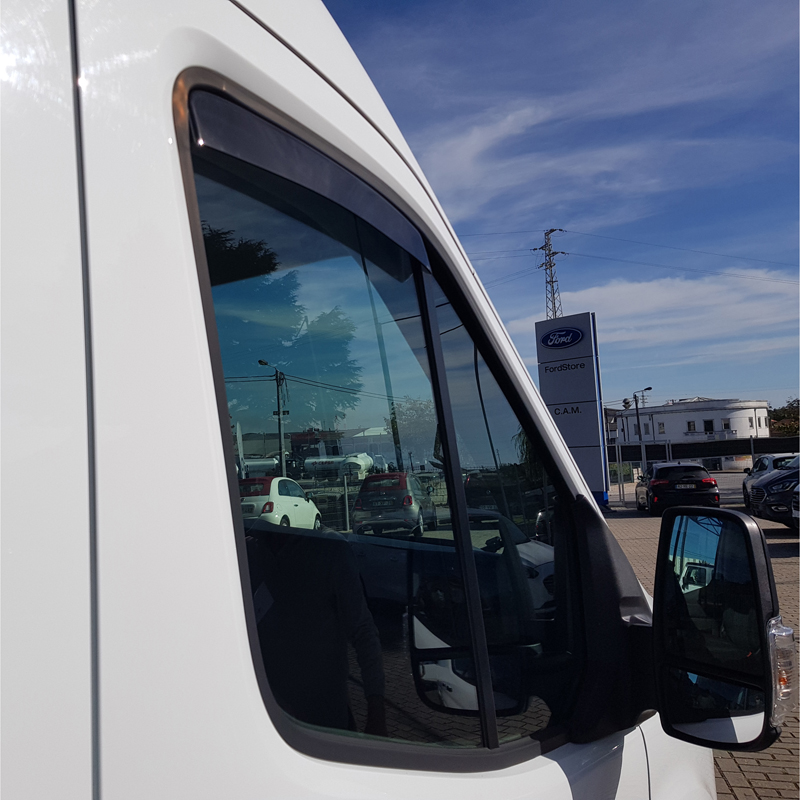 DGA Wind Deflectors  Renault Master IV (F8) 2024- (2-pieces / short)