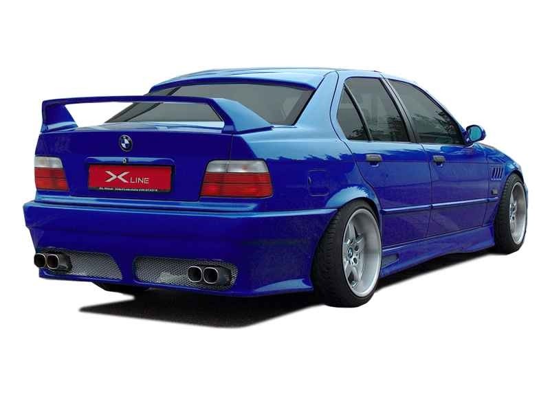 Rearbumper BMW E36 Coupe/Cabrio CSR X-Line