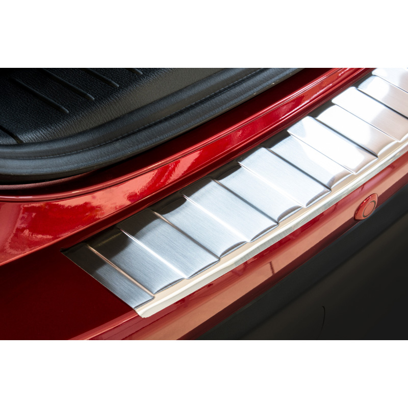 Stainless Steel Rear bumper protector  Mazda CX-5 2012-2017 'Ribs'