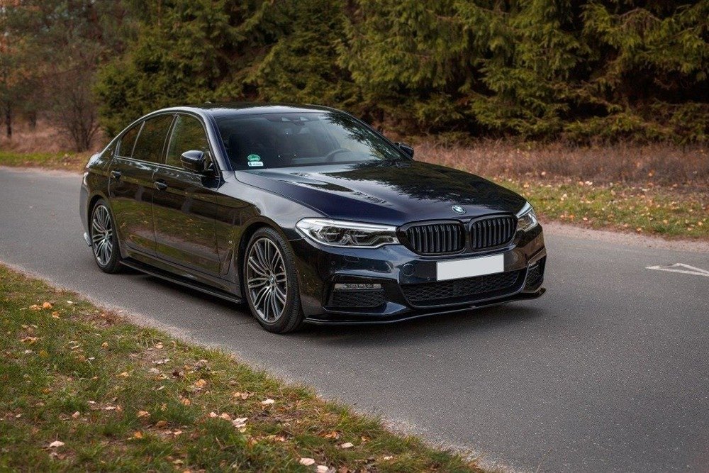 Zijskirts Diffuser passend voor BMW G30/G31 M-Pakket Glossy Black