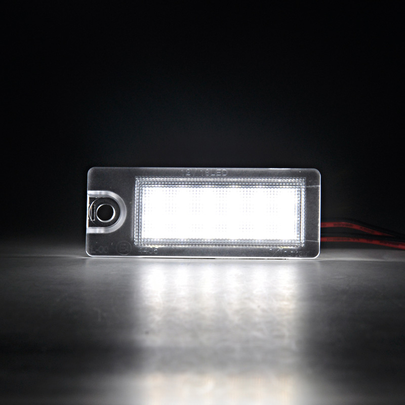 Set LED License Plate Lights  Volvo various models Type 2