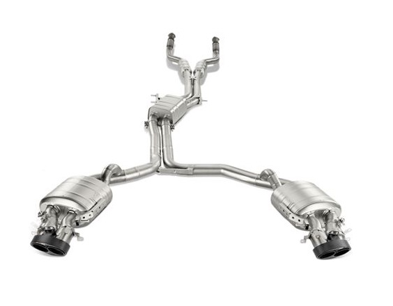 Milltek Audi RS5 8T Coupé resonated(stiller) cat-back systeem me