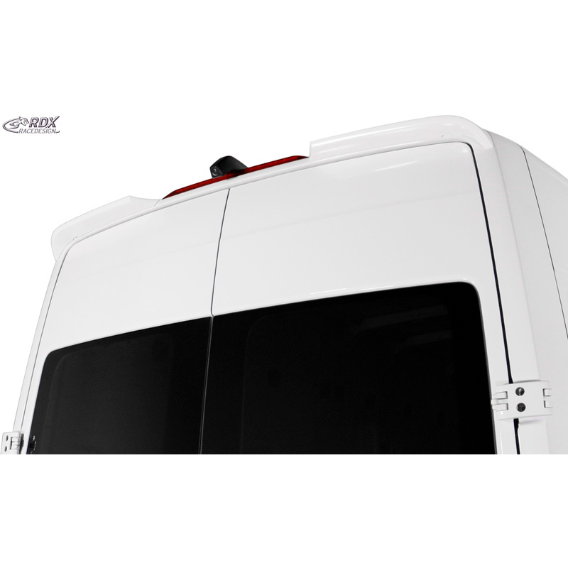 Roof spoiler  Volkswagen Crafter (H2) & MAN TGE (H2) 2017- (with 2 rear doors) (PU)