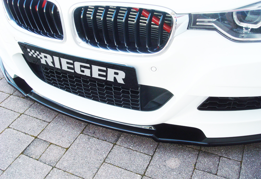 Voorspoiler passend voor BMW 3Serie F30/F31 2012-... Ongespoten Rieger