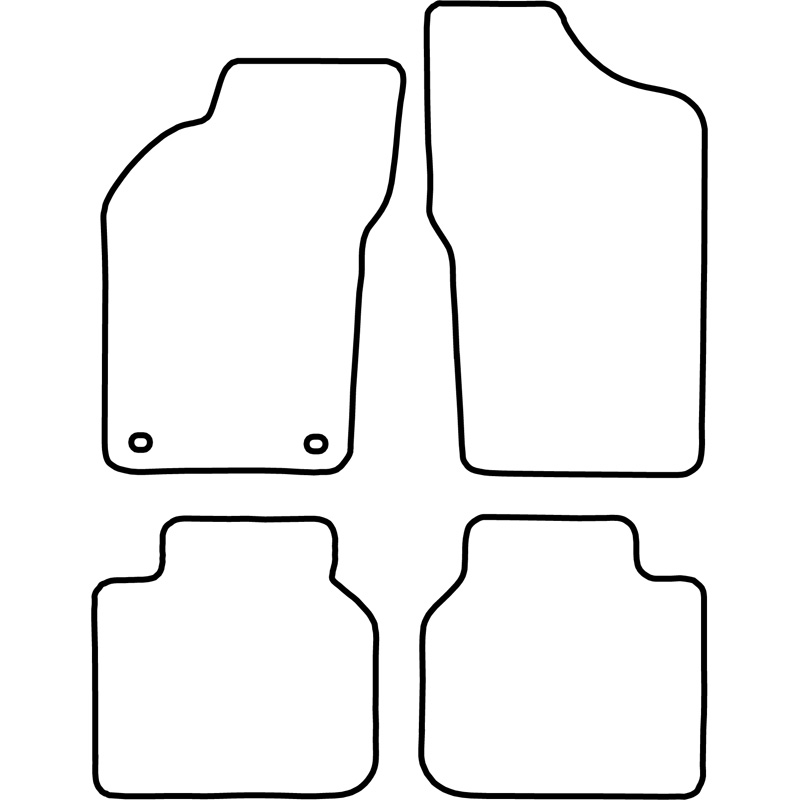 Set car mats  Alfa Romeo 155 1992-1997