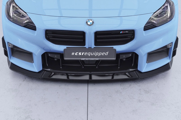 Gloss Black Performance Flaps BMW M2 G87 Coupe – CSR Automotive Racing Canards with ABE