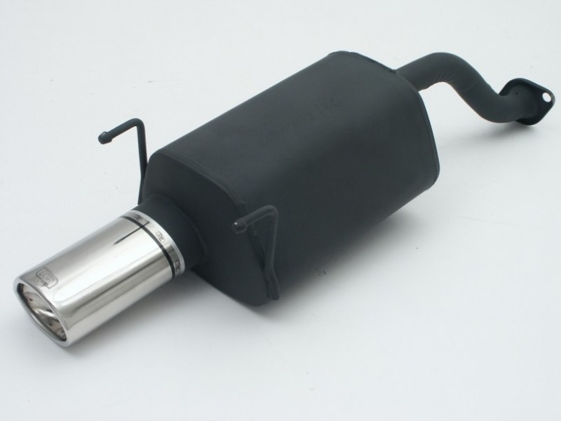 Muffler Honda Civic 1992-1996 RVS eindstuk 145x75mm