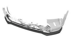 Front Spoiler BMW X7 G07 – CSR Automotive Cup Spoiler Lip High-Gloss Black with ABE