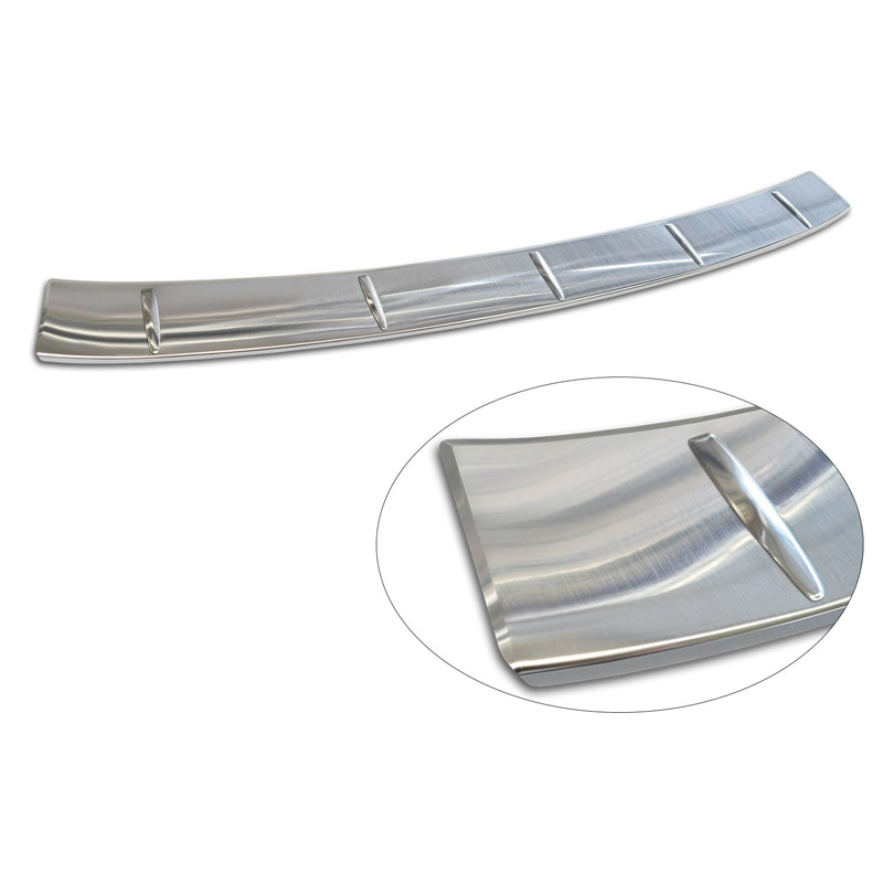Avisa Stainless Steel Rear bumper protector  BMW 5-Series G31 M-Sport Touring Facelift 2020-2024 'Ribs'
