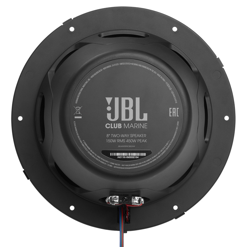 JBL Marine Club 82 8.0'' (20cm) Speaker Set + LED Lighting