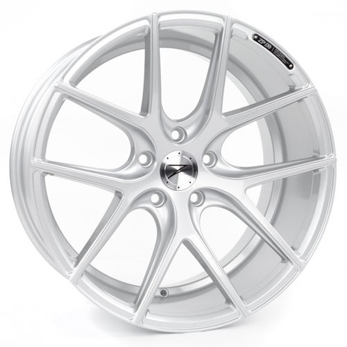Z-Performance ZP.09 Nine Deep Concave 5x120 9.5x19 ET40 Zilver V
