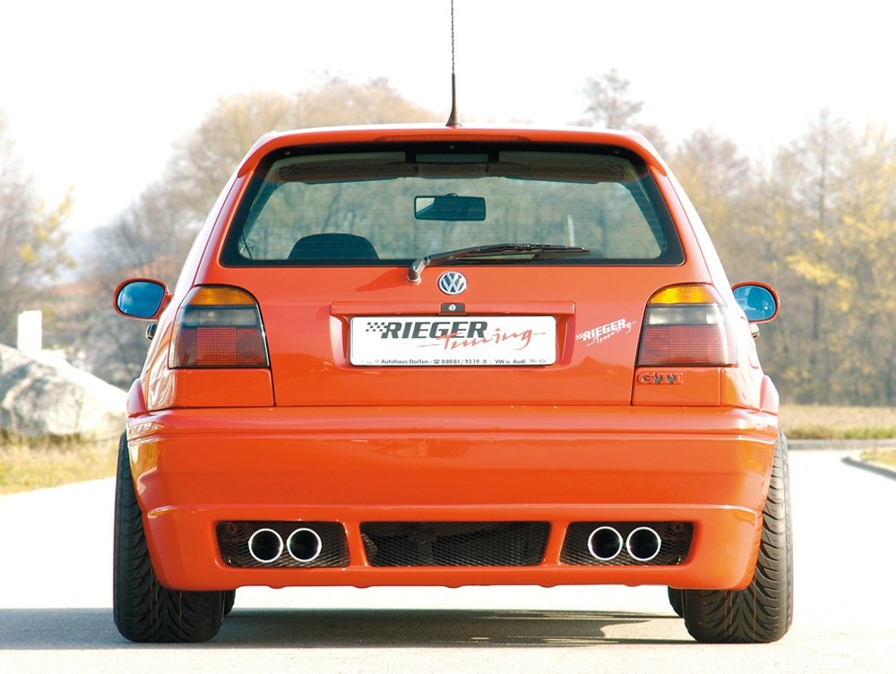 Rearbumper VW Golf III Rieger