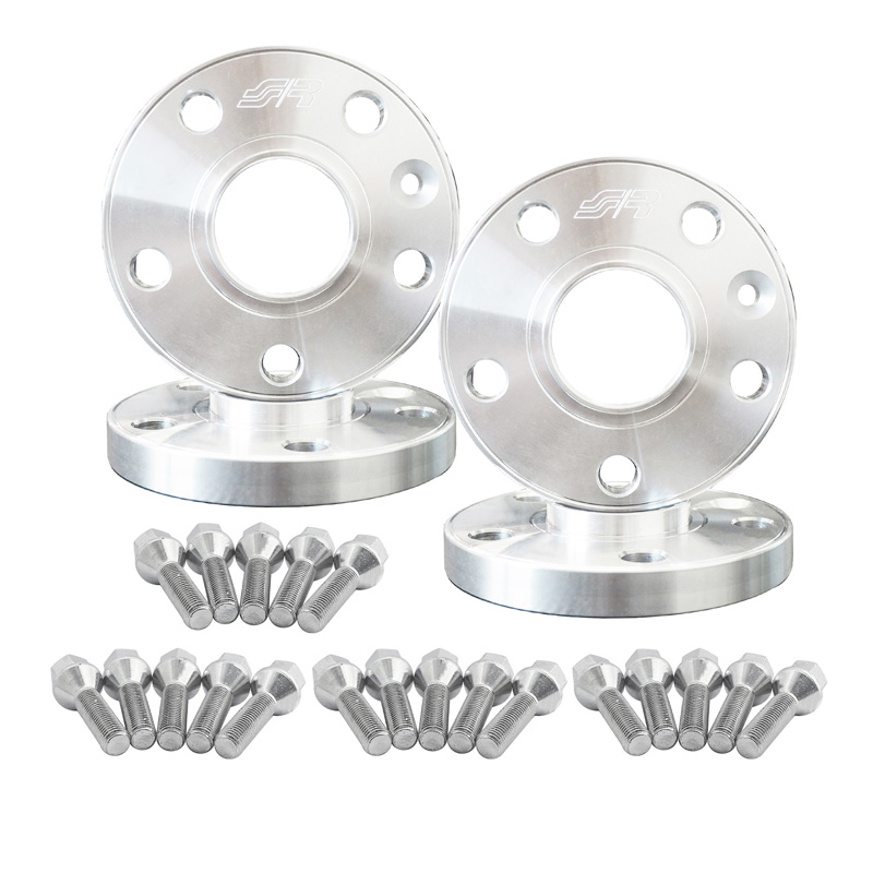 Simoni Racing Aluminium Wheel Spacer Kit - 2x16mm(FA) - 2x18mm(RA) (Hub 72,6mm) including wheel bolts -  BMW various