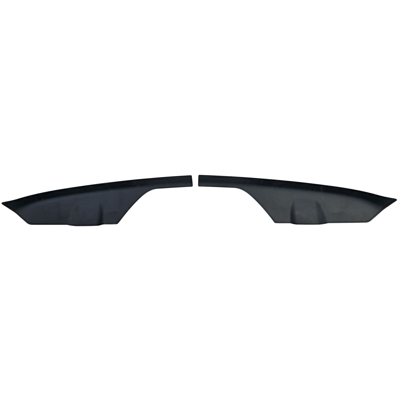 Roof spoiler  Ford Transit Custom 2023- (with 2 rear doors) Black