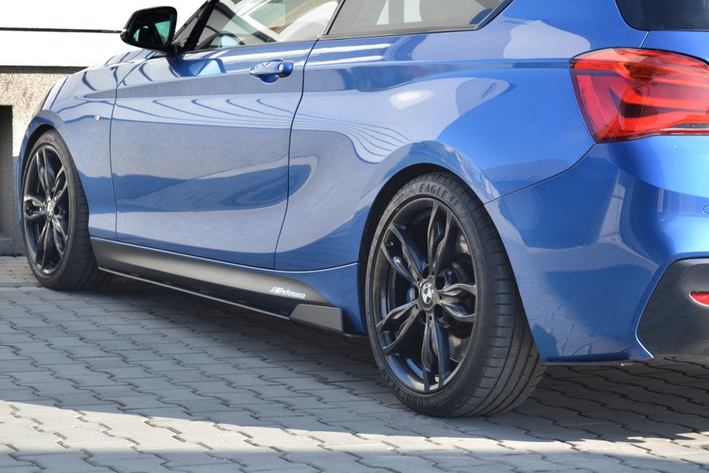 Zijskirts Diffuser passend voor BMW 1-Serie F20/F21 Facelift M-Power Sport