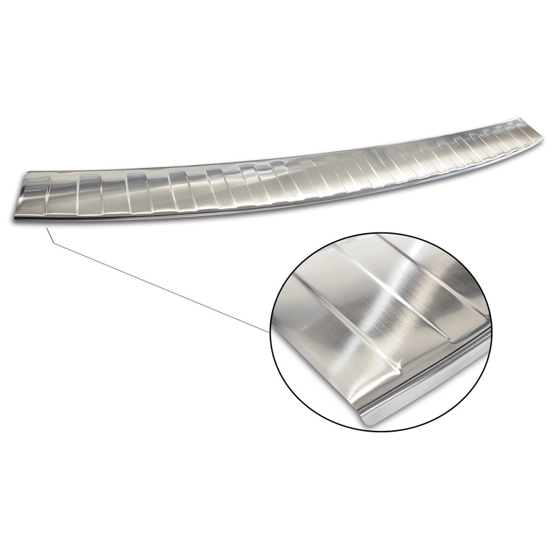 Stainless Steel Rear bumper protector  Ford Tourneo Connect II/Transit Connect II 2014-2017 & FL 2017-2022 'Ribs'