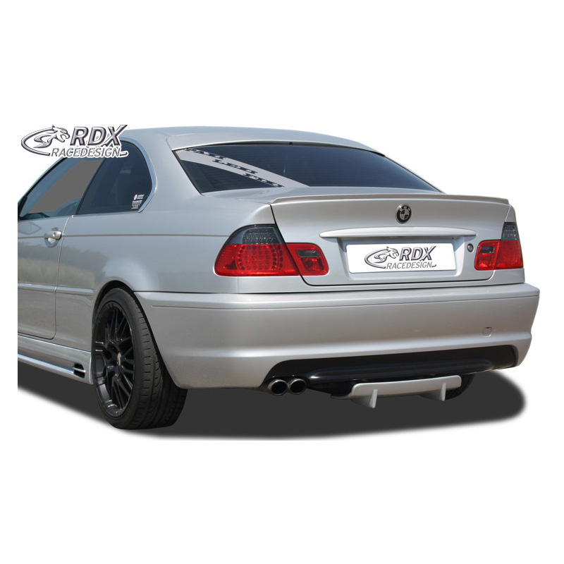 Rear bumper skirt 'Diffuser U-Diff'  BMW 3-Series E46 1999-2007 (PU)