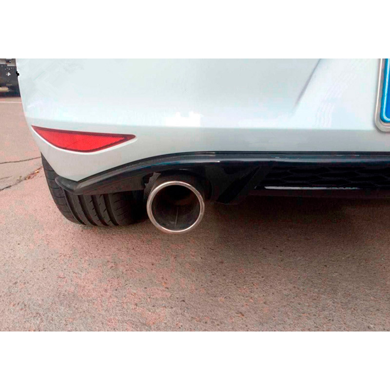 Rear bumper skirt  Volkswagen Golf VII 3/5-doors 2012-2017 'GTi-Look' (PP)