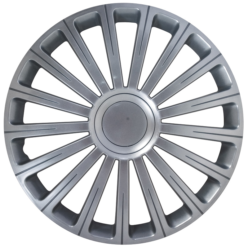 Set wheel covers Radical 16-inch silver + chrome ring