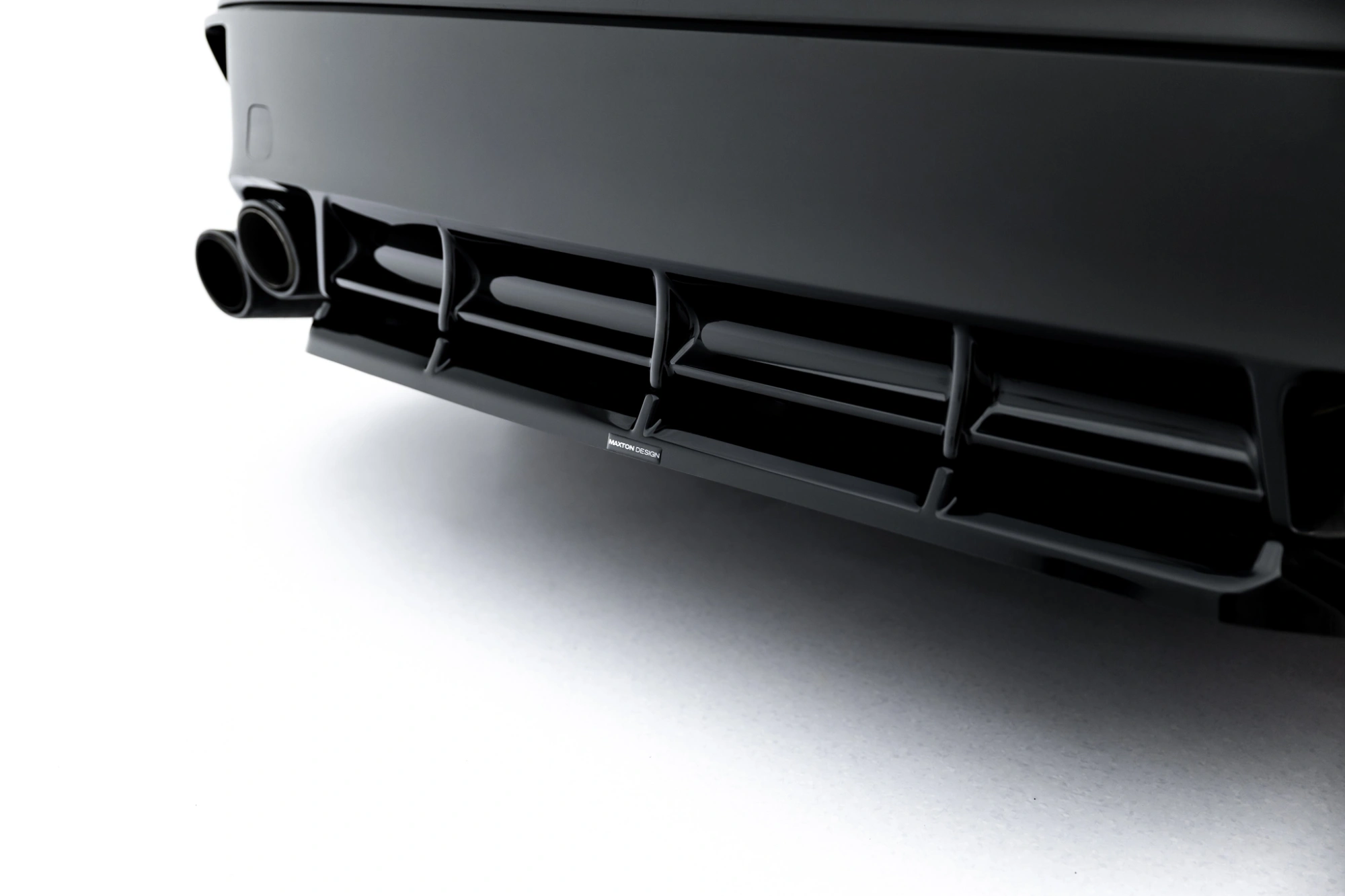 Diffuser Splitter Lexus IS 500 Mk3 Facelift 2 (XE30) Maxton Glans Zwart