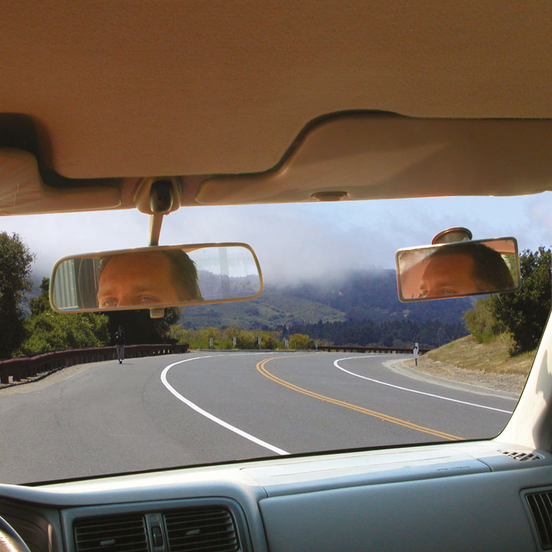 Carpoint Interior Mirror with Suction Cup