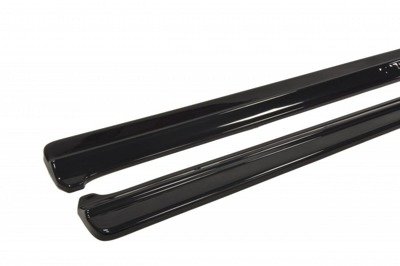 Zijskirts passend voor VW Golf 5 GTI Glans Zwart