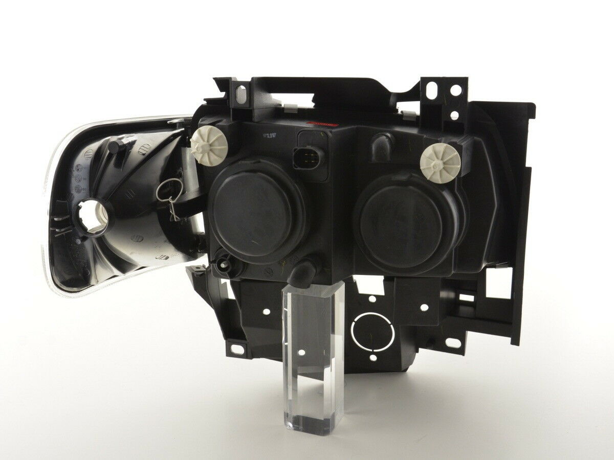Headlights Bus T4 Angel Eyes Black