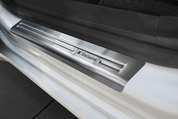 Door SIlls RENAULT CAPTUR "EXCLUSIVE" print, relief lijnen 4pcs