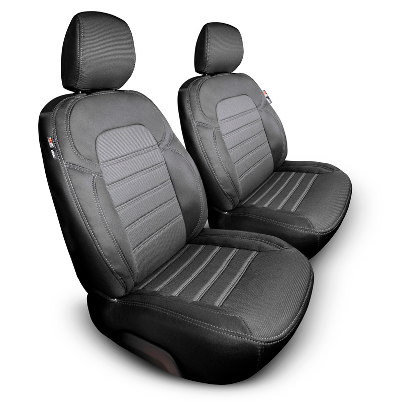 Original Design Textile seat covers 1+1  Mercedes EQV 2020- (armrest on driver and passenger seat)