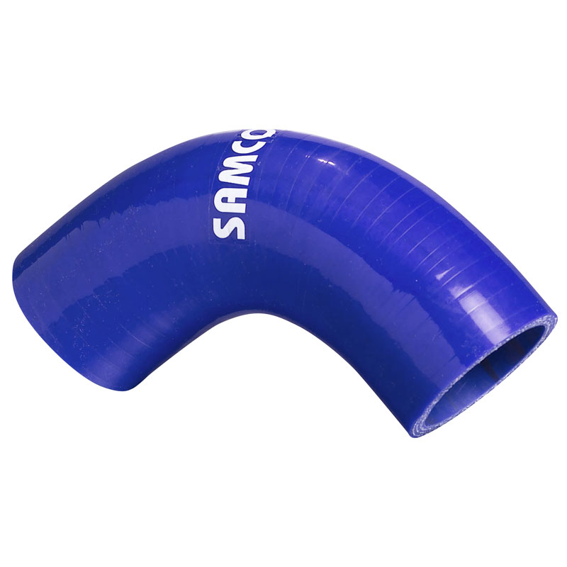 Samco Silicon hose 90 degree elbow - Length 125mm - Ø60mm - Blue
