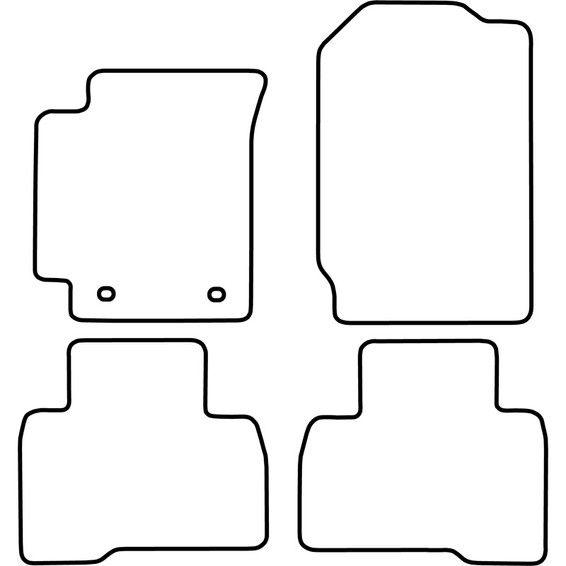 Set car mats  Suzuki Grand Vitara 5 doors 2005-