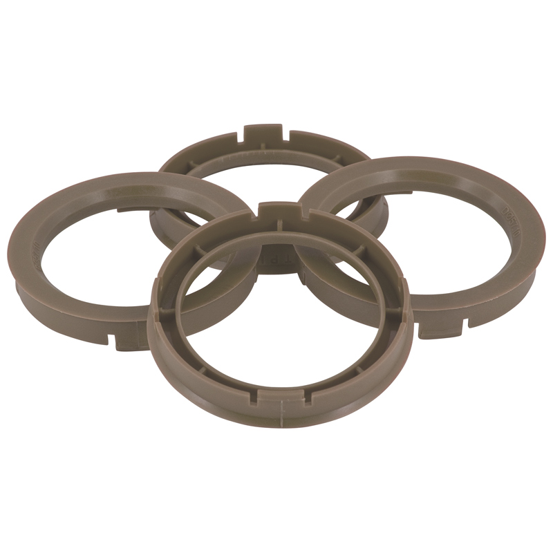 Set TPI Hub Centric Rings - 76.0->66.6mm - Grey
