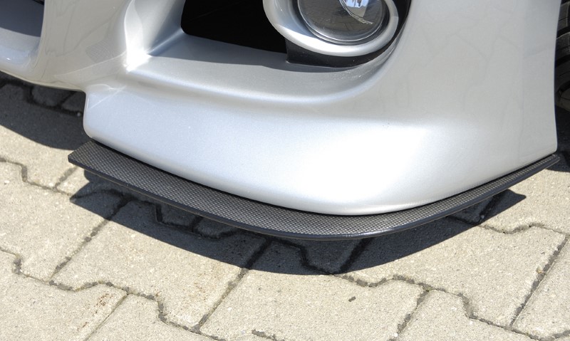 Spoilerzwaard Carbon voor Frontbumper BMW E87 Rieger