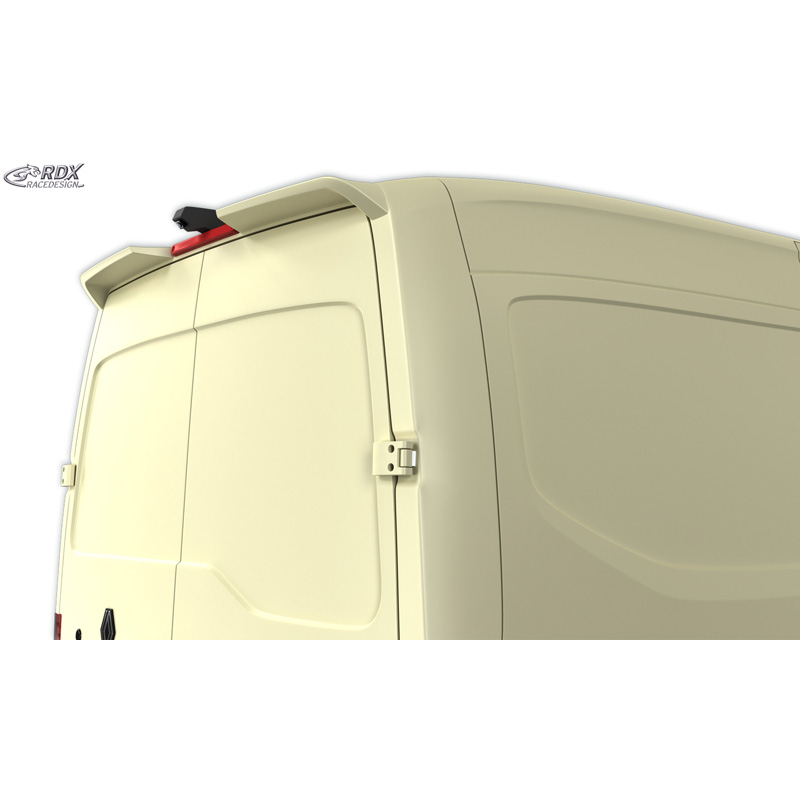 RDX Racedesign Roof spoiler  Renault Master IV / Nissan Interstar 2024- (H2) (with 2 barn doors) (PU)