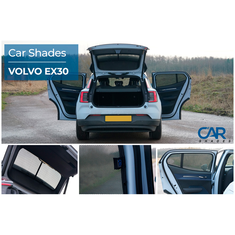 Set Car Shades  Volvo EX30 2023- (4-pieces)