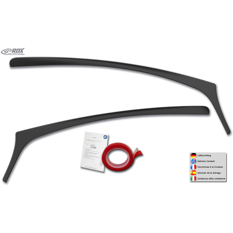 RDX Head light spoilers  Mercedes Sprinter 2018- (ABS)