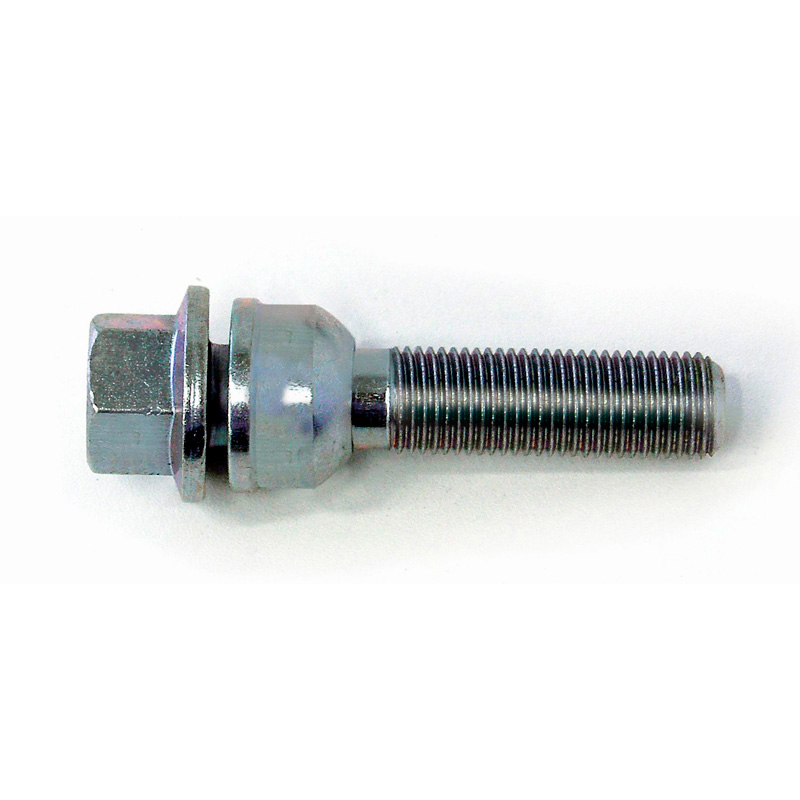 H&R Wheel bolt Round-Head with movable cone R13 M14x1.50 - Length 36mm (e.g.  Audi S5)