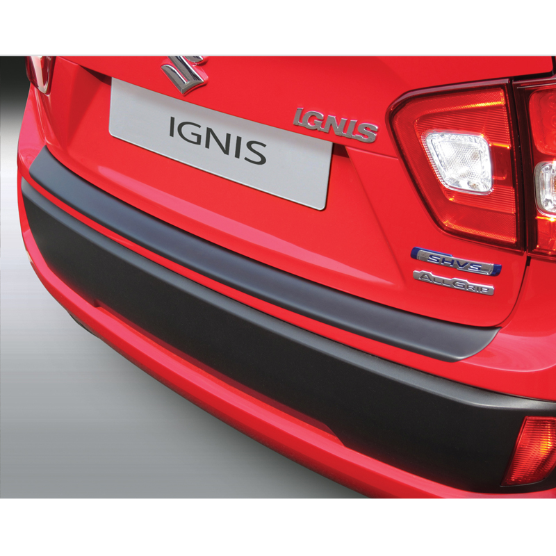 ABS Rear bumper protector  Suzuki Ignis 2016-2020 Black