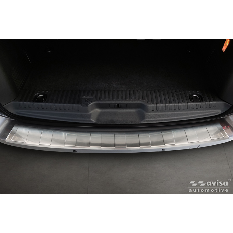 Avisa Stainless Steel Rear bumper protector  Citroën Space Tourer & Jumpy 2016- / Peugeot Traveller & Expert 2016- / Toyota Proace Verso 2016- / Opel Vivaro & Zafira Life 2019-