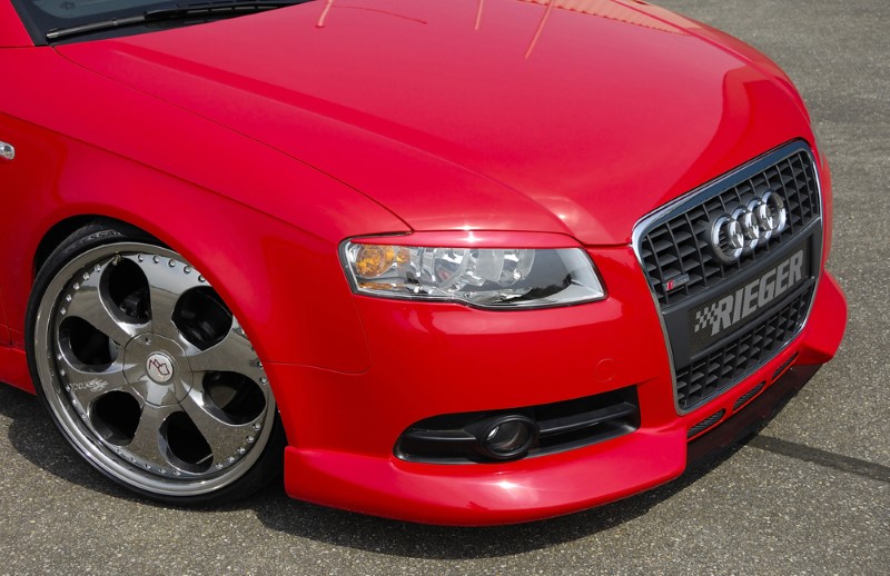 Spoilerlip without 3 extra air-intakes Audi A4 8E B7 11.04 Riege