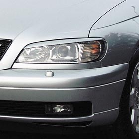 Headlampspoilers Opel Omega B 10.99-...  ABS