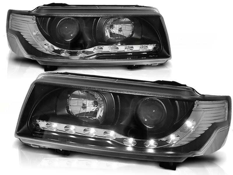 Headlights VW Passat 35i Dayline Devil Eyes Black