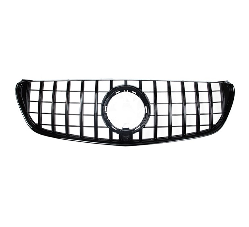 Grill passend voor Mercedes V-Class W447 (2014-..) GT Look Zwart