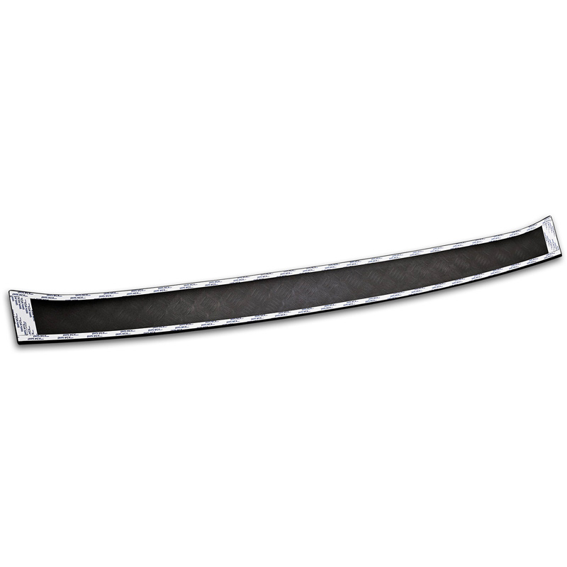 Avisa Matt Black Aluminum Rear bumper protector  Renault Master IV 2024- 'Riffled Plate'