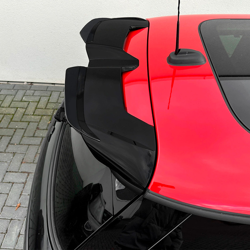 Roof spoiler (Spoiler Cap)  Mini F65/F66/J01 Cooper S JCW 2024- (ABS Glossy Black)