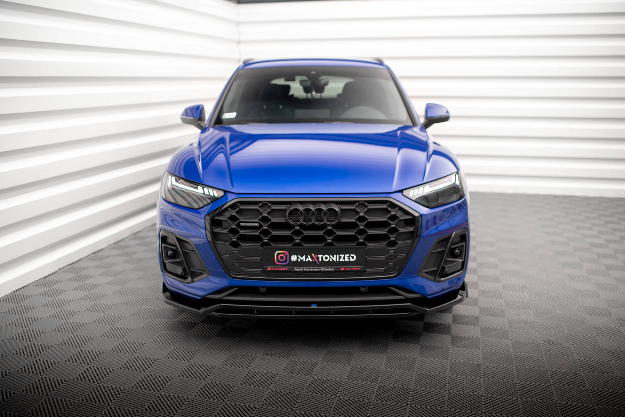 Bodykit passend voor Audi Q5 S-Line SUV Facelift 2020 - Maxton Glans Zwart