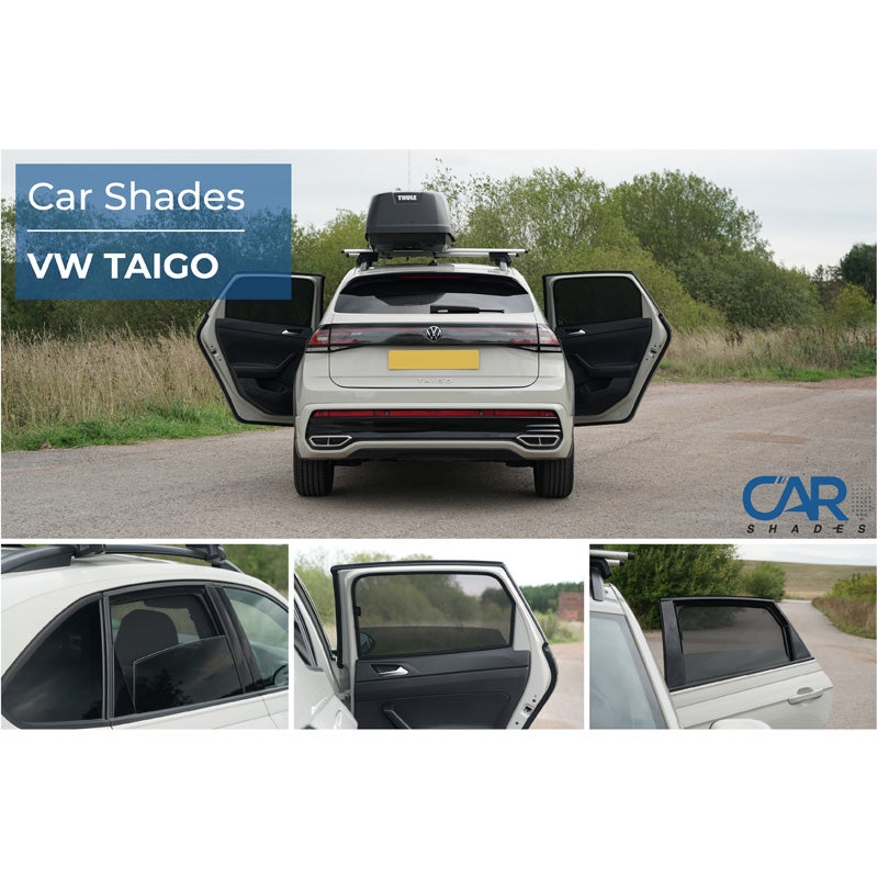 Set Car Shades (rear side doors)  Volkswagen Taigo (CS1) 2021- (4-pieces)