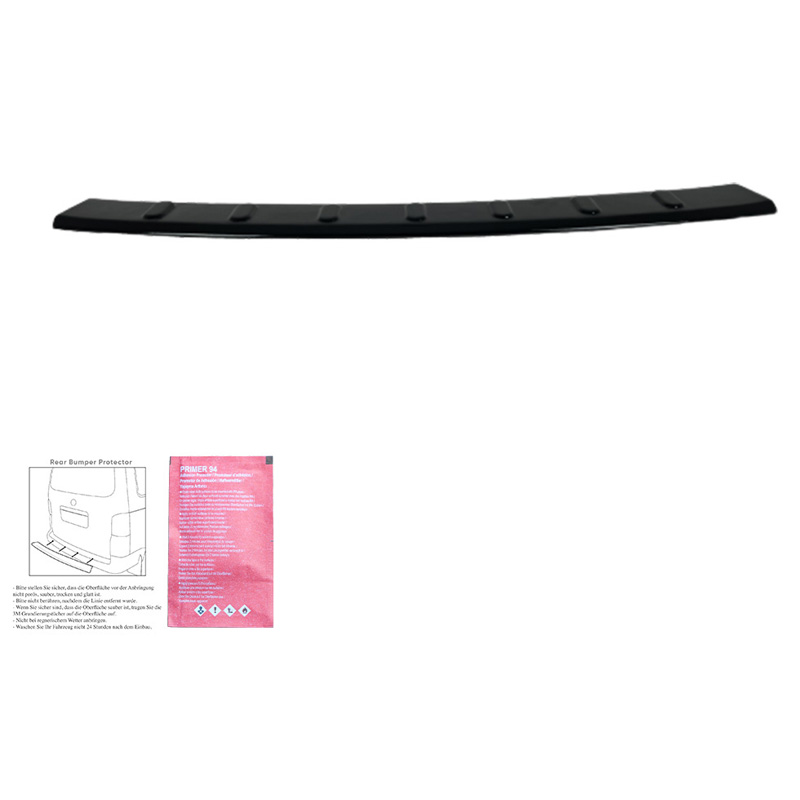 Rear Bumper Protector  Volkswagen Caddy MK5 2020- - Matt black