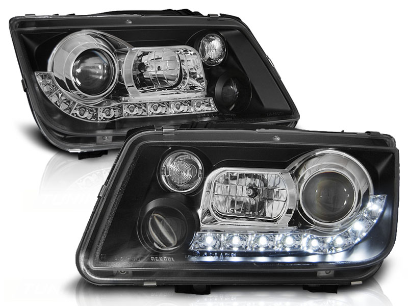 Headlights VW Bora Dayline Devil Eyes Black
